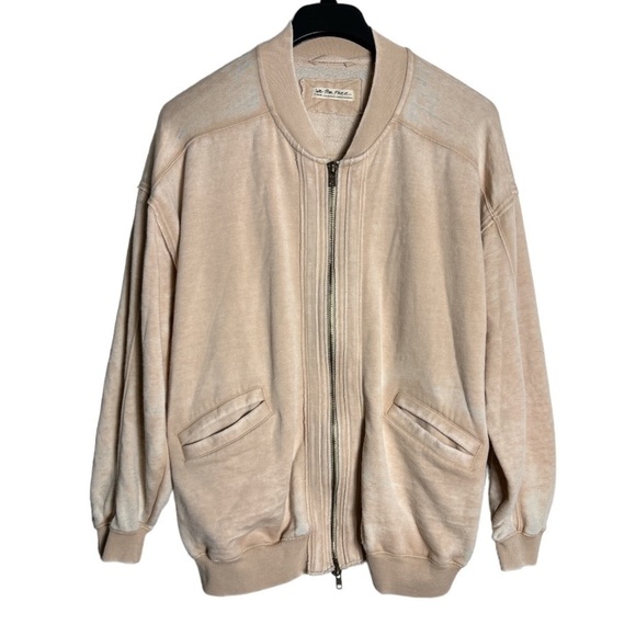 Free People Robby Bomber Jacket in Nomadic Desert Size XS - Picture 1 of 10